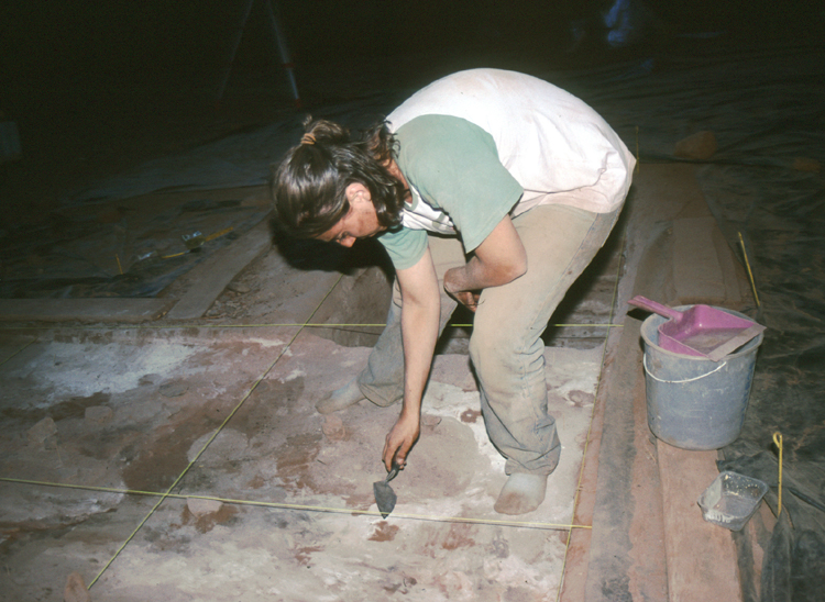 picture of rock shelter excavation